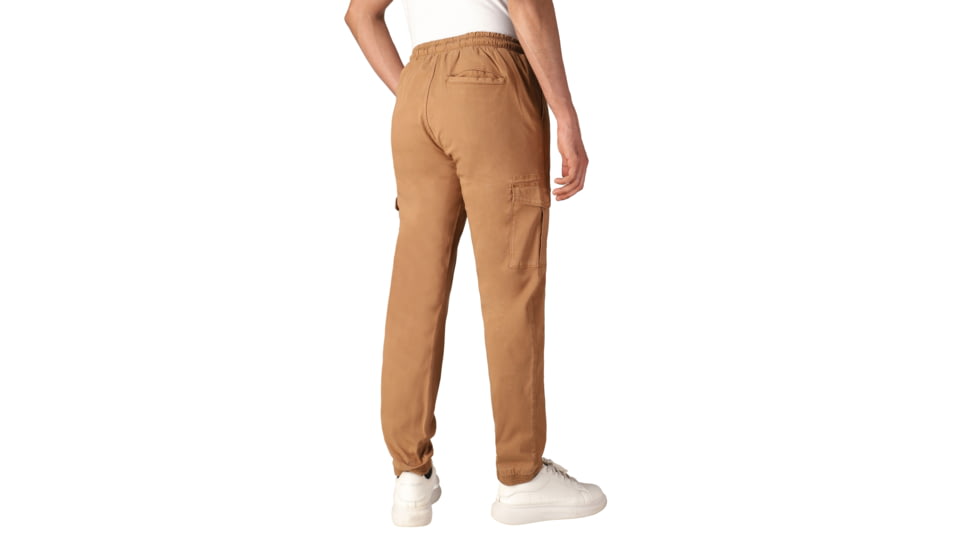 White Duck Cargo Stretch Jogger Pants - Mens, Caramel, Large, WD-JPC-CA-03