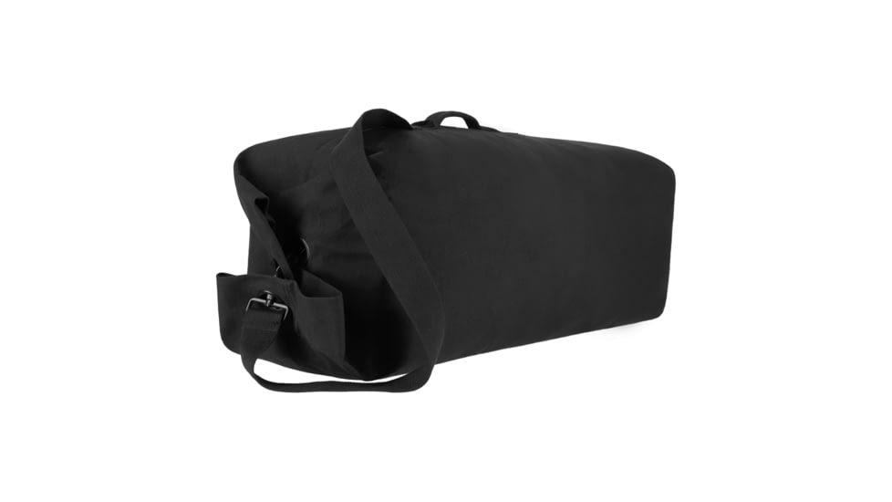White Duck Hoplite Canvas Top Load Bag, Black, Standard, FBA1-HTLBB-2136