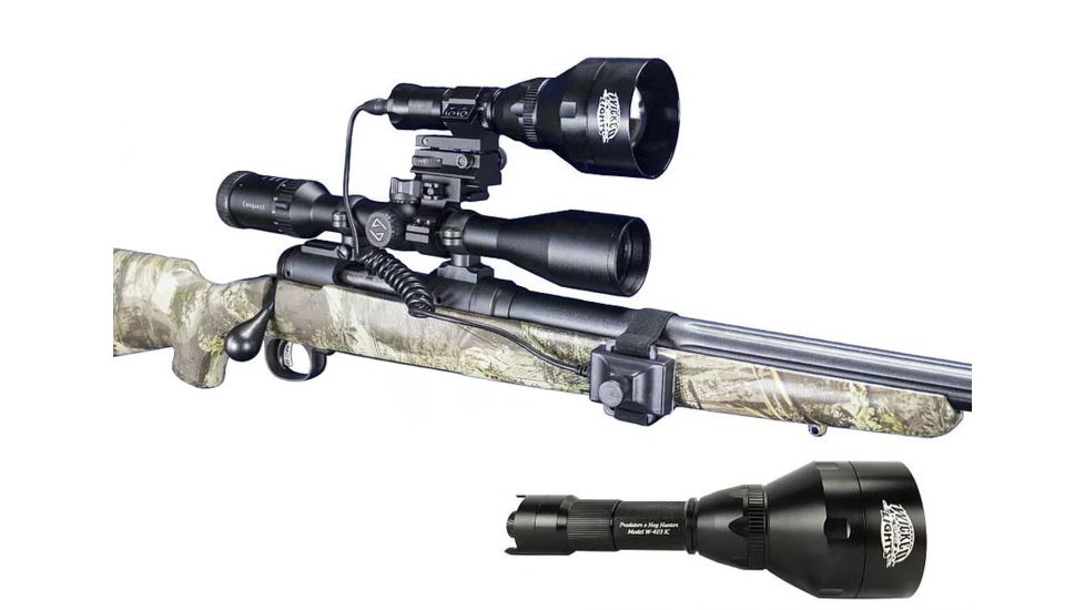 Wicked Hunting Lights W403iC Night Hunting Light Kit, Green, W2012