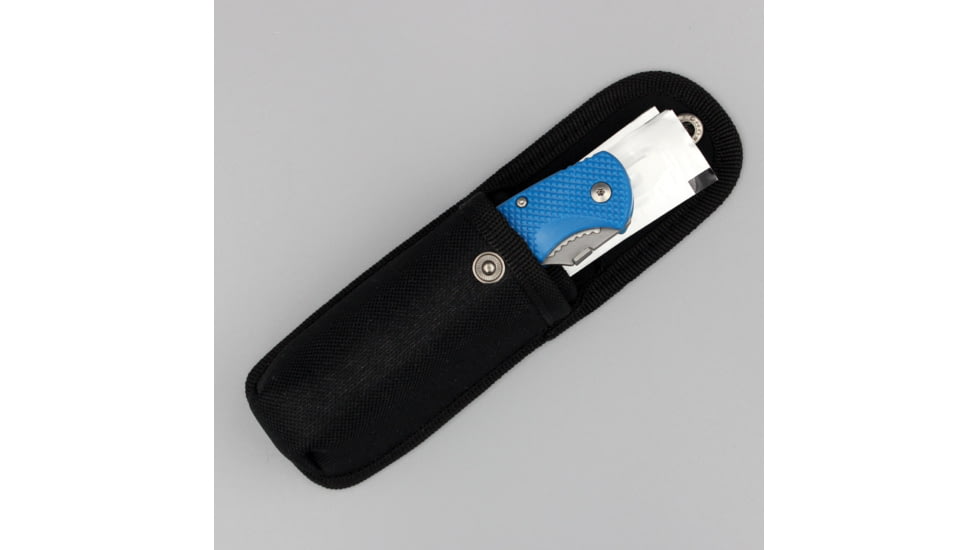 Wiebe Knives Arctic Fox Folding Knife, Blue, Small, WB-ARCFX