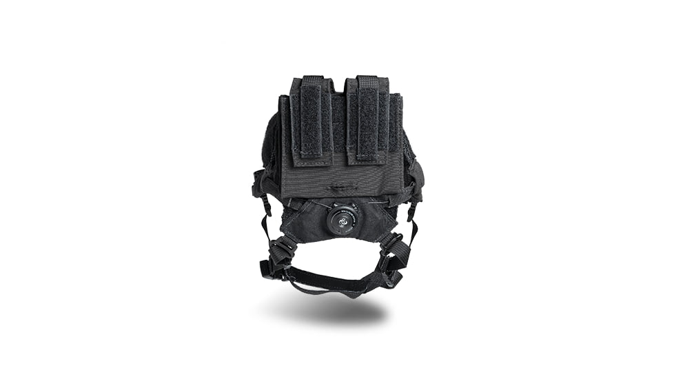 Wilcox Skull Lock Head Harness Mount-Lite, Black, Large, 26000G06-B