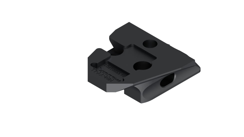 Wilcox Trijicon SkeetIR Thermal Interface Shoe, Black, 55801G01-B