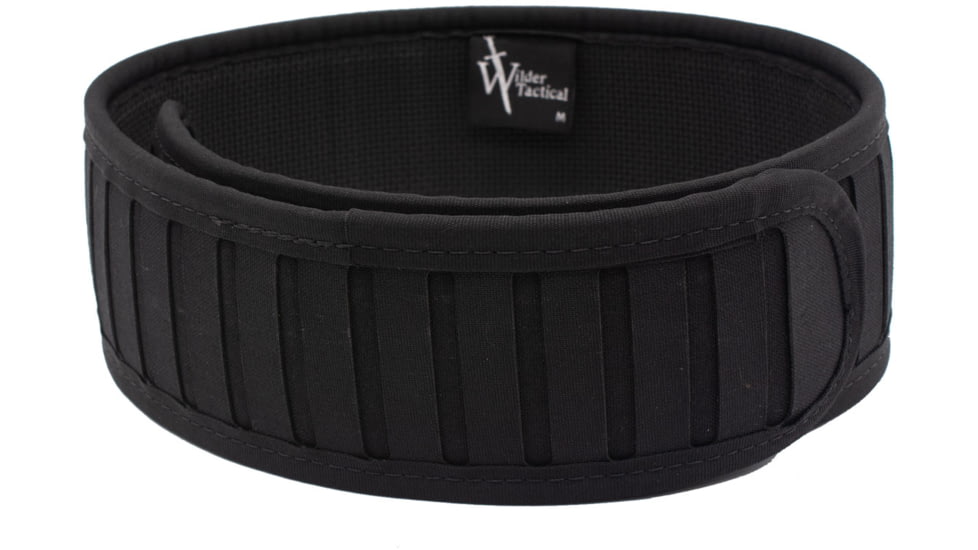 Wilder Tactical Minimalist Belt Pad, Black, Large, 36-40, BPBKLG