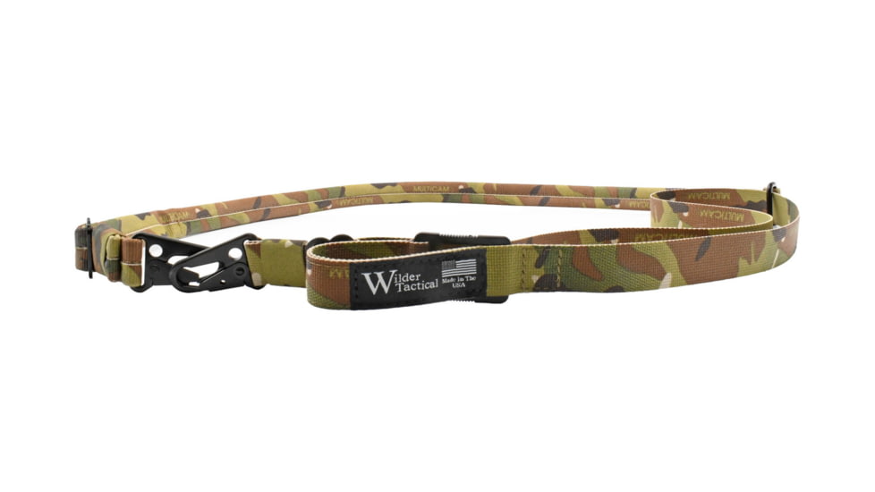 Wilder Tactical Minimalist Padded Sling, HK Hook, Multicam, MPSMCHK