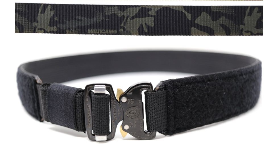 Wilder Tactical Urban Assault Belt 1.75 w/ IDR/Inner Belt, Multicam Black, 40-44, UABMCBXL