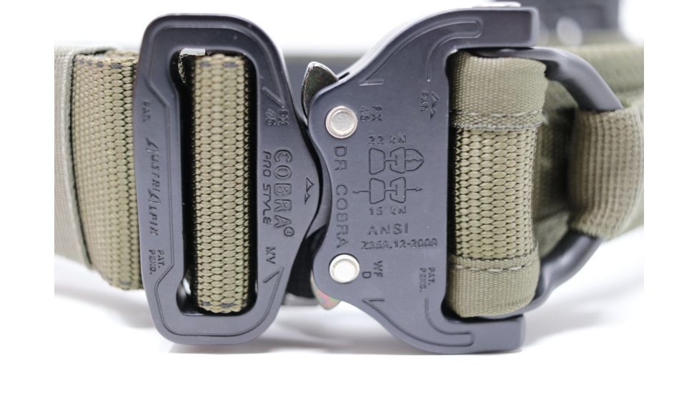 Wilder Tactical Urban Assault Belt 1.75 w/ IDR/Inner Belt, Ranger Green, 28-32, UABRGSM