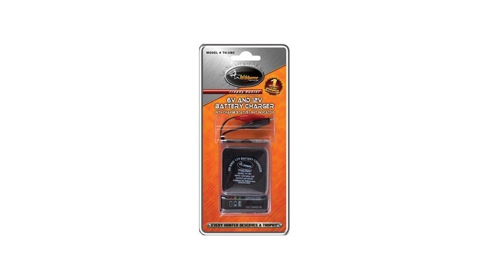 Wildgame Innovations 6V/12V Battery Charger, THUBC