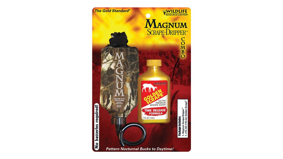 Wildlife Research Center Magnum Scrape-Dripper Combo with Golden Scrape 386