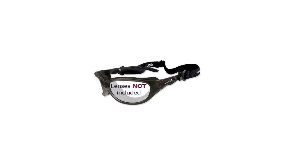 Wiley X AirRage Sun Glasses Frame ONLY - Gloss Black Frame 696F