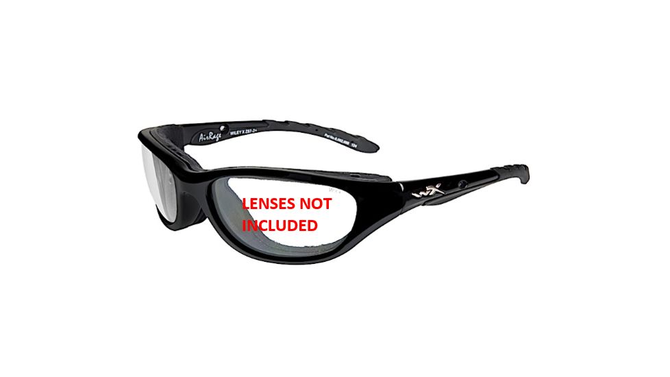 Wiley X AirRage Replacement Parts - Black Ops Matte Black Frame Only w/accessories, 694F