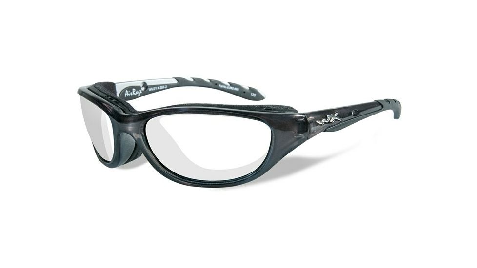 Wiley X Airrage Progressive Prescription Sunglasses, Crystal Metallic Frame, 697FPR