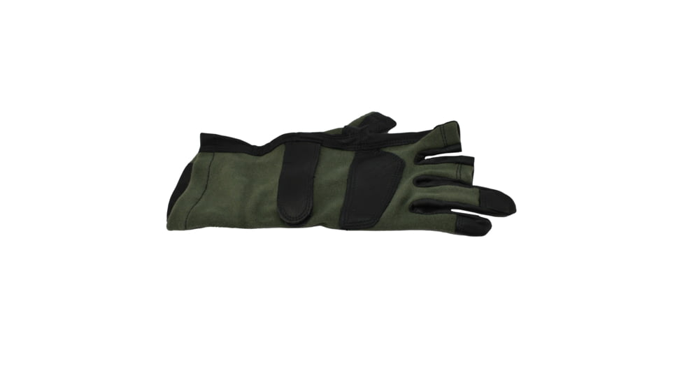 Wiley X Aries Flight Gloves, Foliage Green, Medium, G312.ME