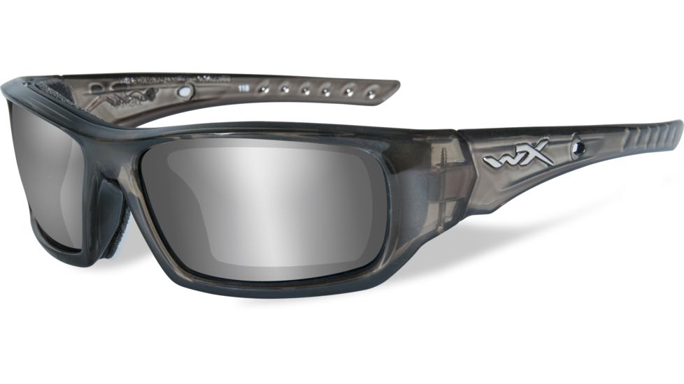Wiley X Arrow Bifocal Prescription Sunglasses, Liquid Grey Frame, CCARR06BI