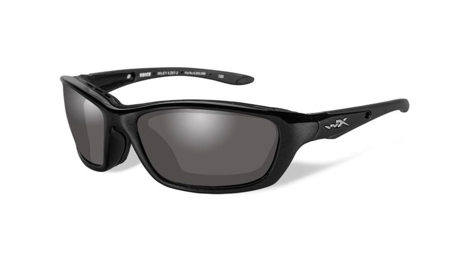 Wiley X Brick Metallic Black Frame w/ RX Prescription Lenses