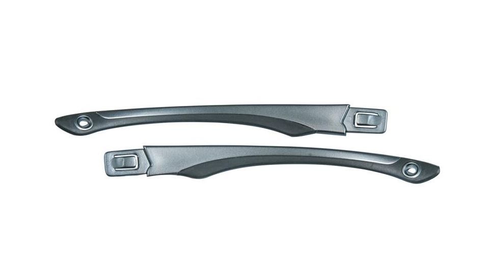 Wiley X Gamer Replacement Temples,Matte Black/Dark Silver YFGAM01T