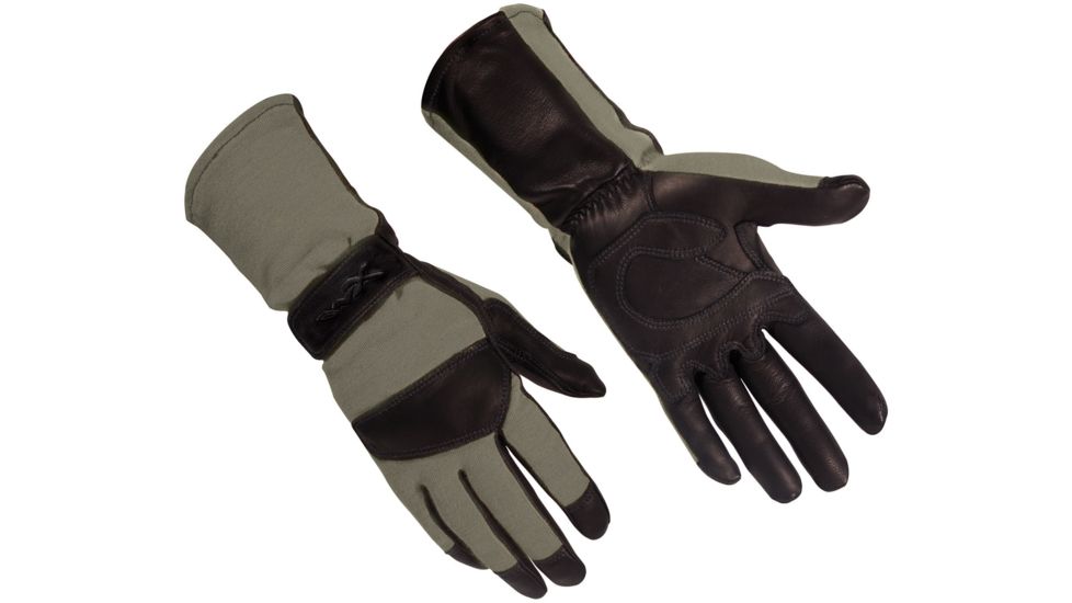 Wiley X Orion Flight Gloves, Foliage Green, Medium, G302.ME