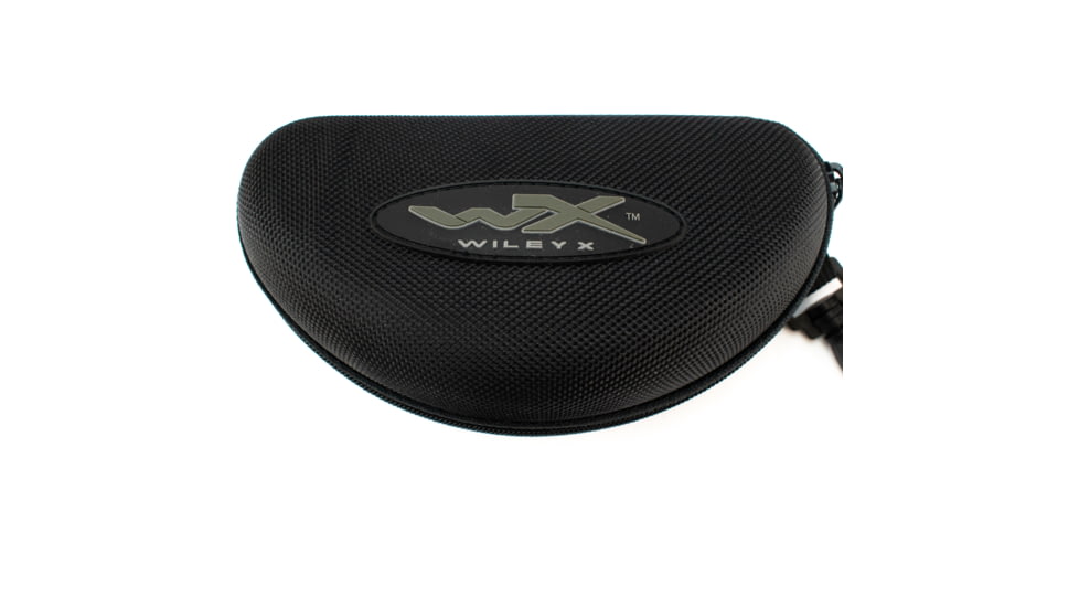 Wiley X Vapor Safety Sunglasses, 3 Lens Package, 1 Matte Black Frame w/Smoke Grey, Clear, Light Rust Lens, 3502