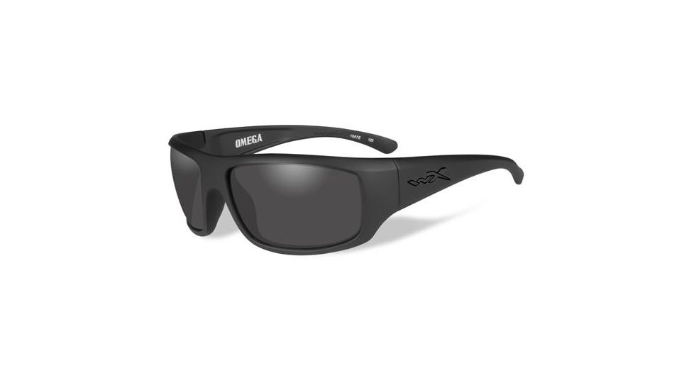 Wiley X WX Omega Progressive Prescription Sunglasses, Matte Black Frame, ACOME07FPR