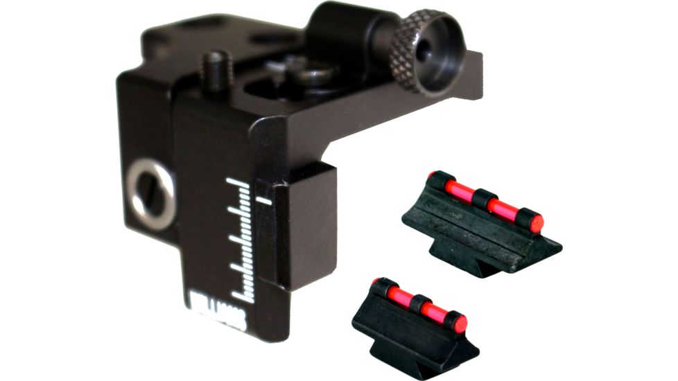 Williams Gun Sight 5d Fire Sight Set, Marlin 336, Black/Red, 70861