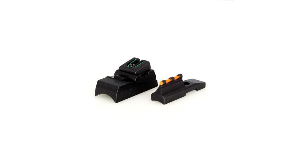 Williams Gun Sight Muzzleloader Fire Sight Set, CVA w/Round Barrel, Green/Red, 66711