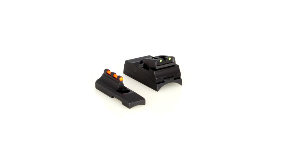Williams Gun Sight Muzzleloader Fire Sight Set, CVA w/Round Barrel, Green/Red, 66711