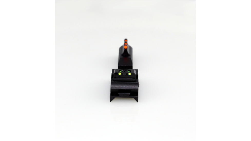 Williams Gun Sight Muzzleloader Fire Sight Set, Thompson/Center with Octagon Barrel, Green/Red, 66654