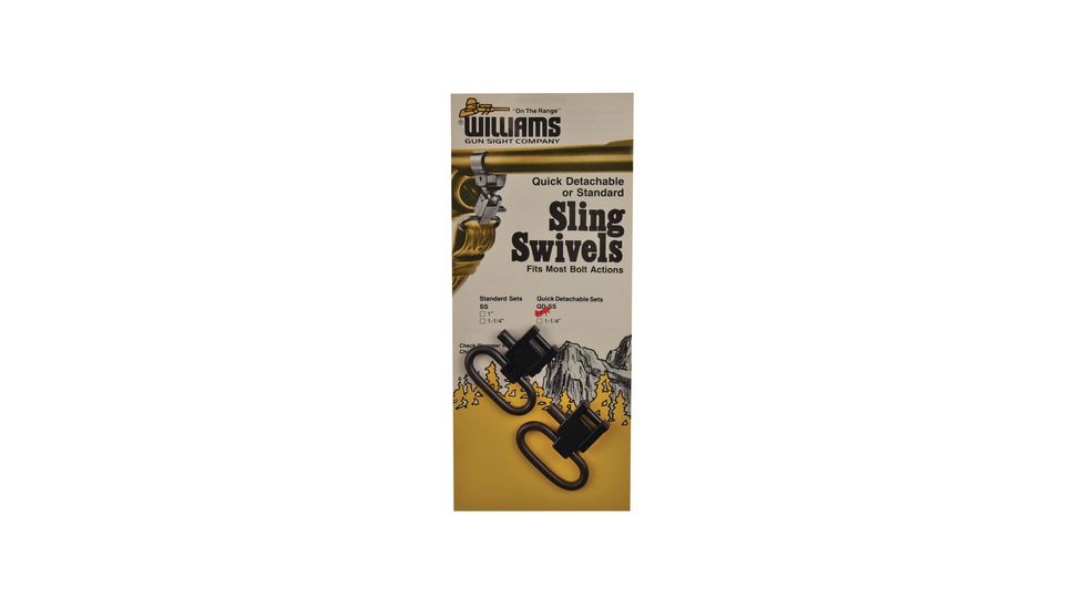 Williams Gun Sight Quick Detachable QD Loop Sets Set 1 inch 1875