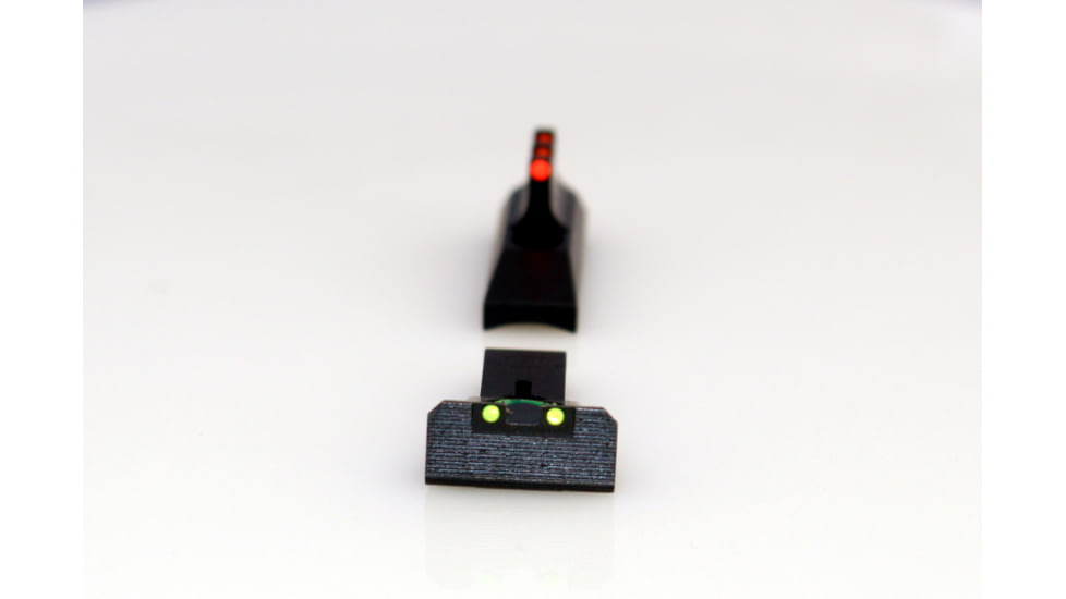 Williams Gun Sight Target Pistol Sights, Browning Buckmark, Rear Sight Length Over 1in, Green/Red, 70231