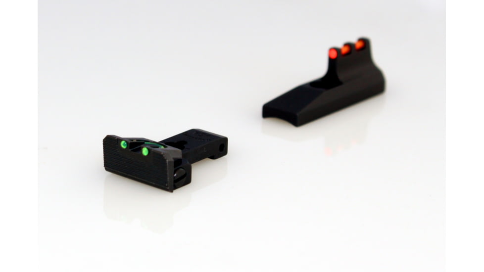 Williams Gun Sight Target Pistol Sights, Browning Buckmark, Rear Sight Length Under 1in, Green/Red, 70232