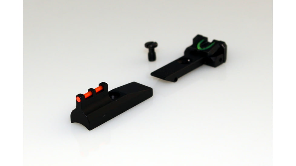 Williams Gun Sight Target Pistol Sights, Ruger New Model Single Six, Green/Red, 70960