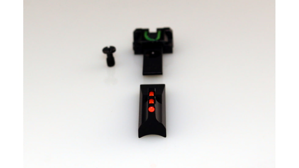 Williams Gun Sight Target Pistol Sights, Ruger New Model Single Six, Green/Red, 70960