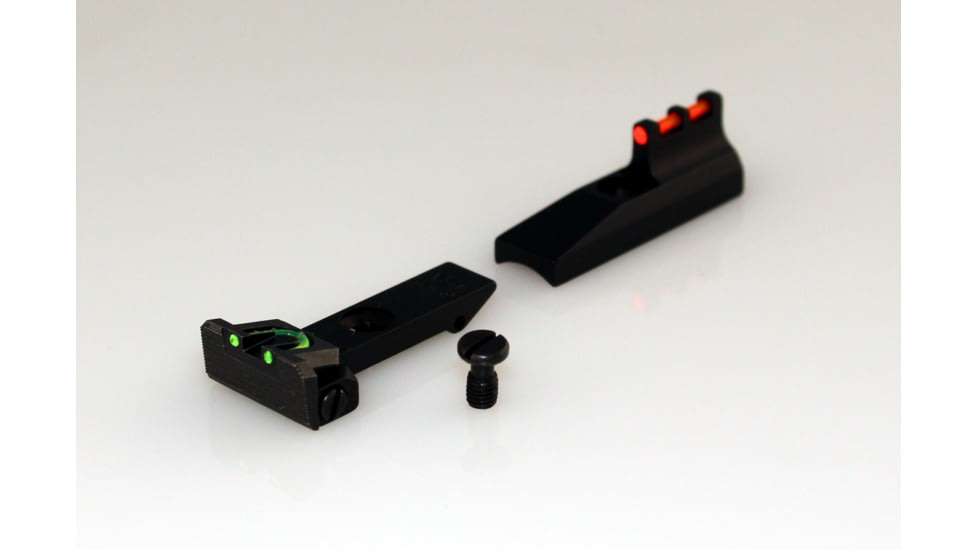 Williams Gun Sight Target Pistol Sights, Ruger New Model Single Six, Green/Red, 70960