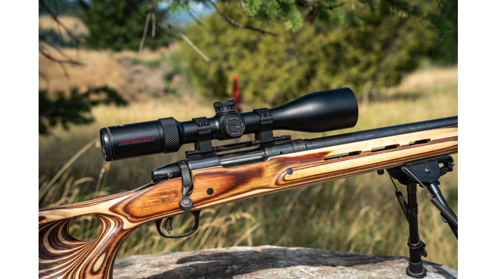 Winchester Supreme Optics 3.5-10x50mm Riflescope, Black, 3.5-10x50