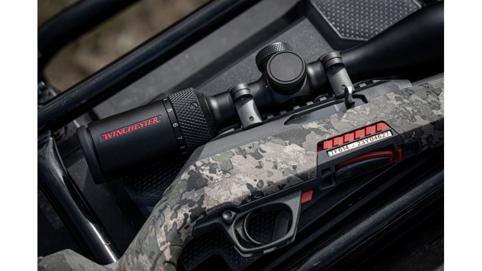 Winchester Supreme Optics 3.5-10x50mm Riflescope, Black, 3.5-10x50