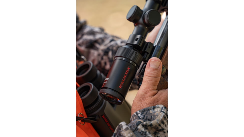 Winchester Supreme Optics 3.5-10x50mm Riflescope, Black, 3.5-10x50