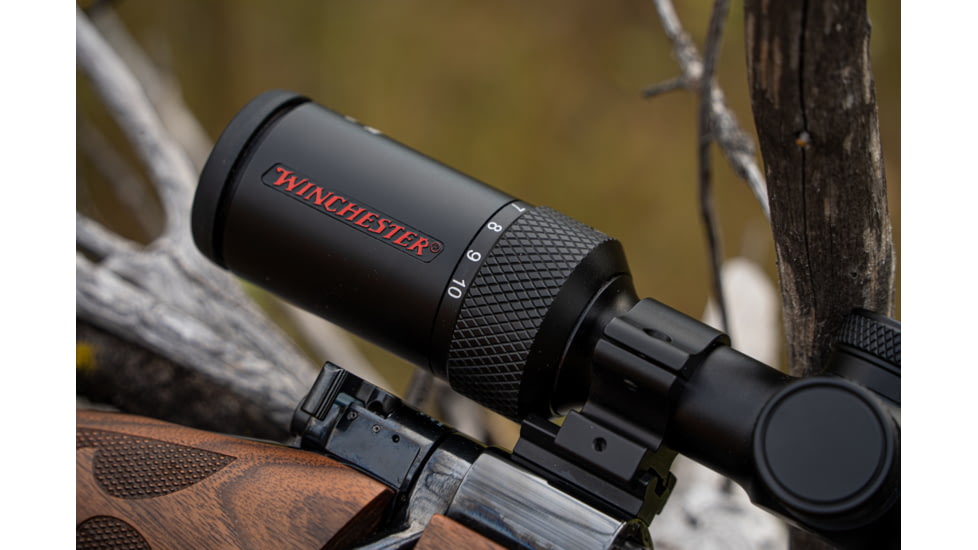 Winchester Supreme Optics 3.5-10x50mm Riflescope, Black, 3.5-10x50
