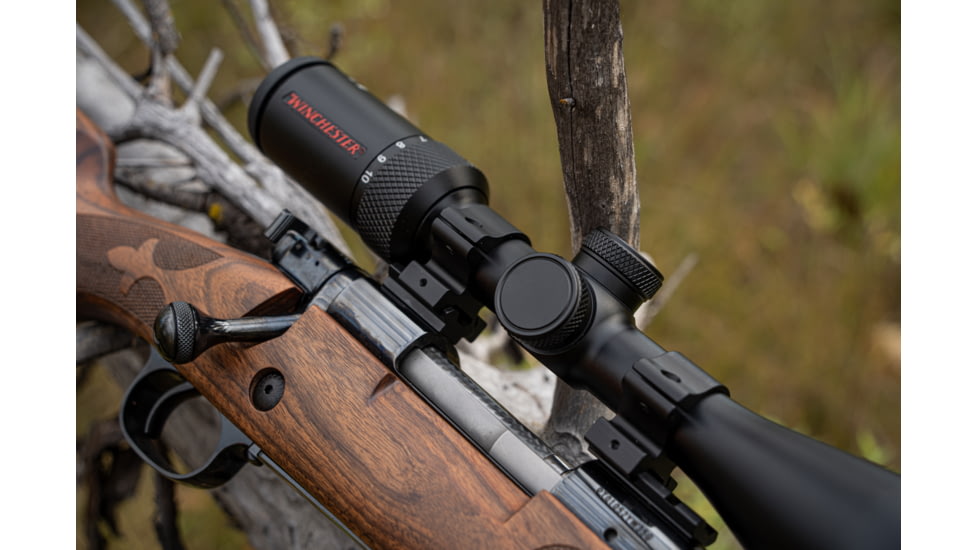 Winchester Supreme Optics 3.5-10x50mm Riflescope, Black, 3.5-10x50