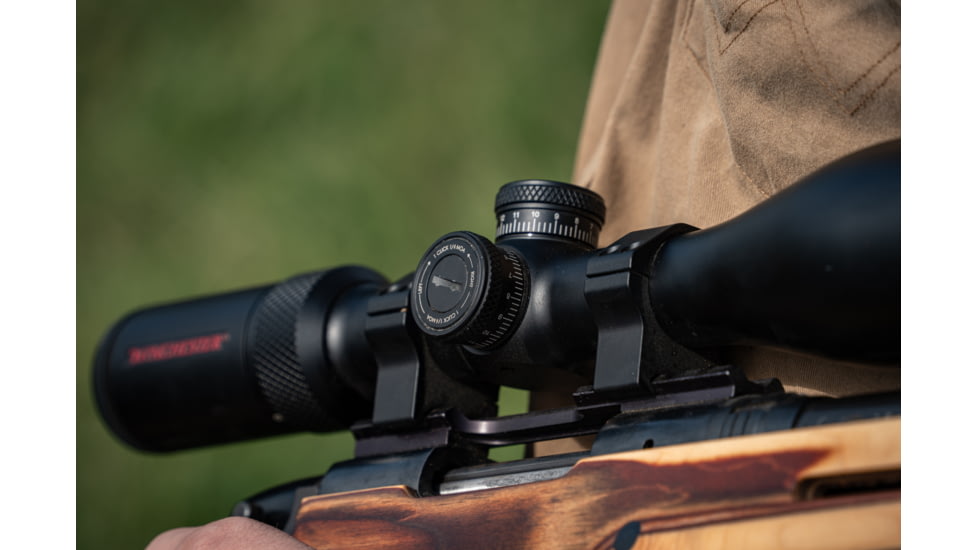 Winchester Supreme Optics 3.5-10x50mm Riflescope, Black, 3.5-10x50