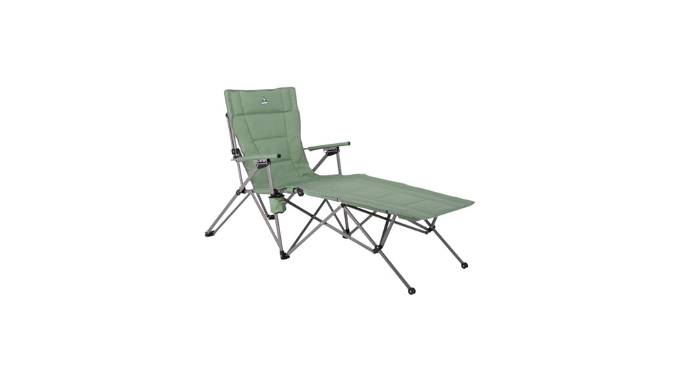Woods Ashcroft 3-Position Reclining Camping Lounger Chair, Sea Spray, CTI0765943