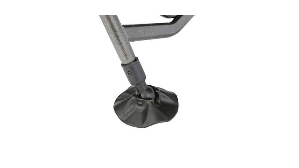 Woods Portable Quick Set-up Folding Adjustable 2-in-1 Camping Lounger/Cot, Gray, CTI0765535