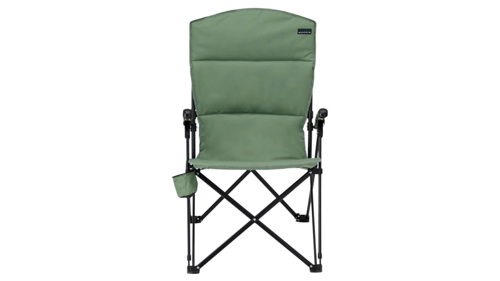 Woods Siesta Folding Reclining Padded Camping Chair, Spray, CTI0765868S