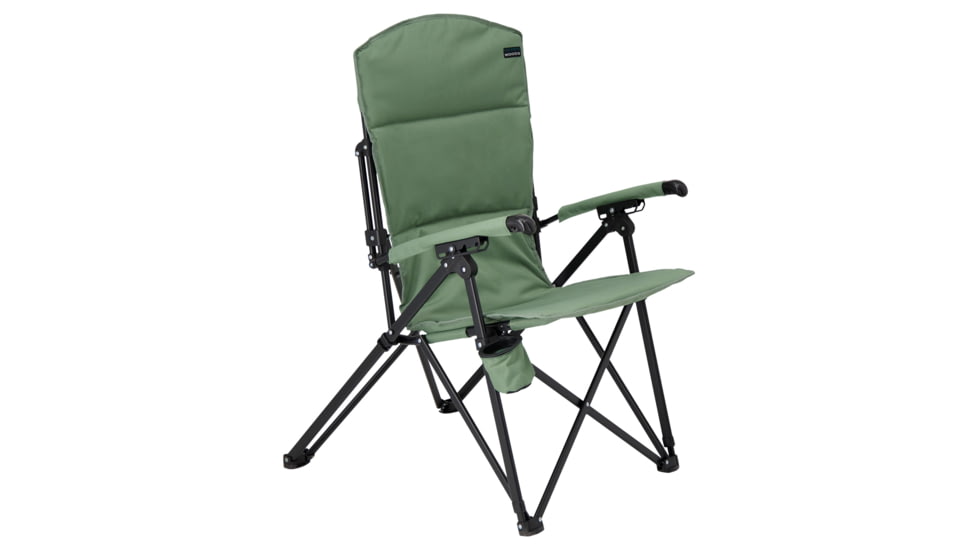 Woods Siesta Folding Reclining Padded Camping Chair, Spray, CTI0765868S