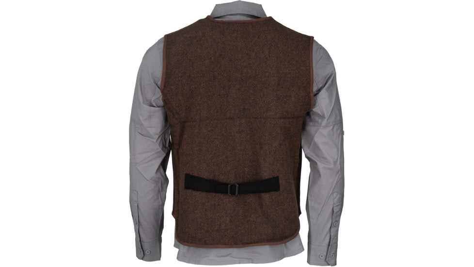 Woolrich Utility 12 Full Zip Vest, Brown, M, 24188-B-M