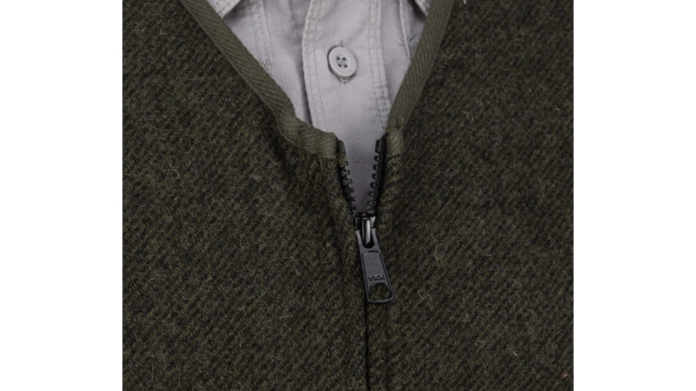 Woolrich Utility 12 Full Zip Vest, Olive Green, M, 24188-OG-M
