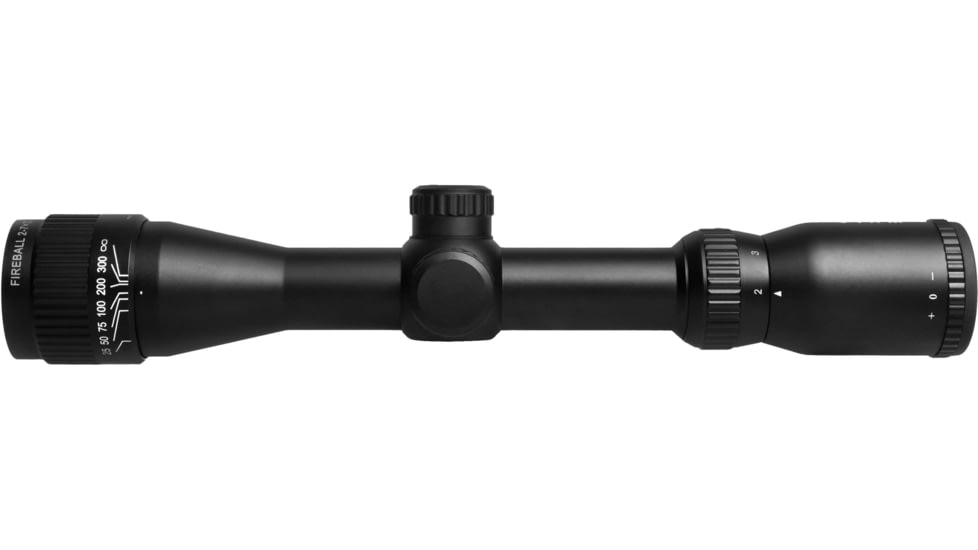Wulf Optics Fireball 2-7x32 AO Rifle Scope , 1in Tube, Second Focal Plane, Half Mil-Dot Reticle, Black, WU9102