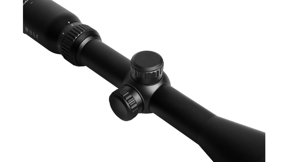 Wulf Optics Fireball 3-9x40 AO Rifle Scope, 1in Tube, Second Focal Plane, Half Mil-Dot Reticle, Black, WU9100
