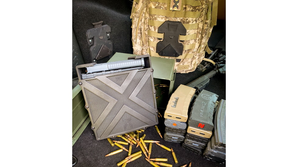 XMG XMOD AR-15 Magazine Speed Dispenser for 6/30 Round Magazines, M16/M4/AR-15, Black, Universal, XPK001-BLK