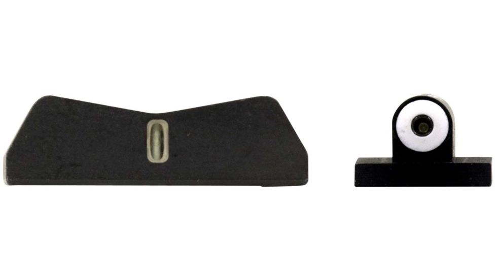 XS Sight Systems DXT Big Dot Pistol Tritium Night Sight, Kahr Post 04 E and CW, Requires DVTL cut, Matte Black, Standard, KA-0004S-5