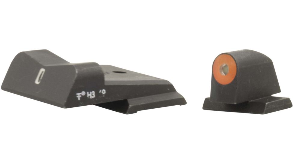 XS Sight Systems DXT2 Big Dot Pistol Tritium Night Sight, S&amp;W M&amp;P Full Size, Compact, Orange, Standard, SW-0029S-5N