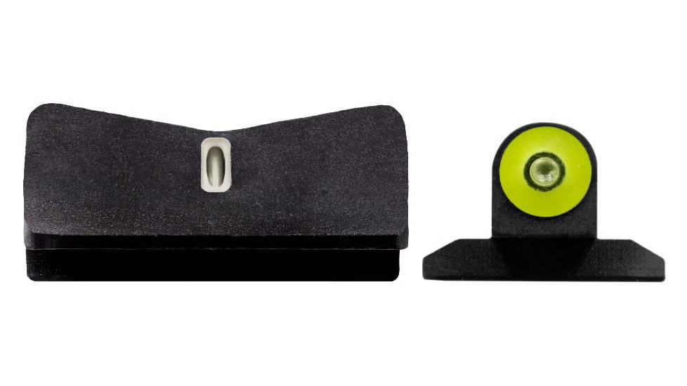XS Sight Systems DXT2 Big Dot Sight, Yellow, Colt Officers ACP/Defender 3.5in Novak Rear, NE-0023S-5Y